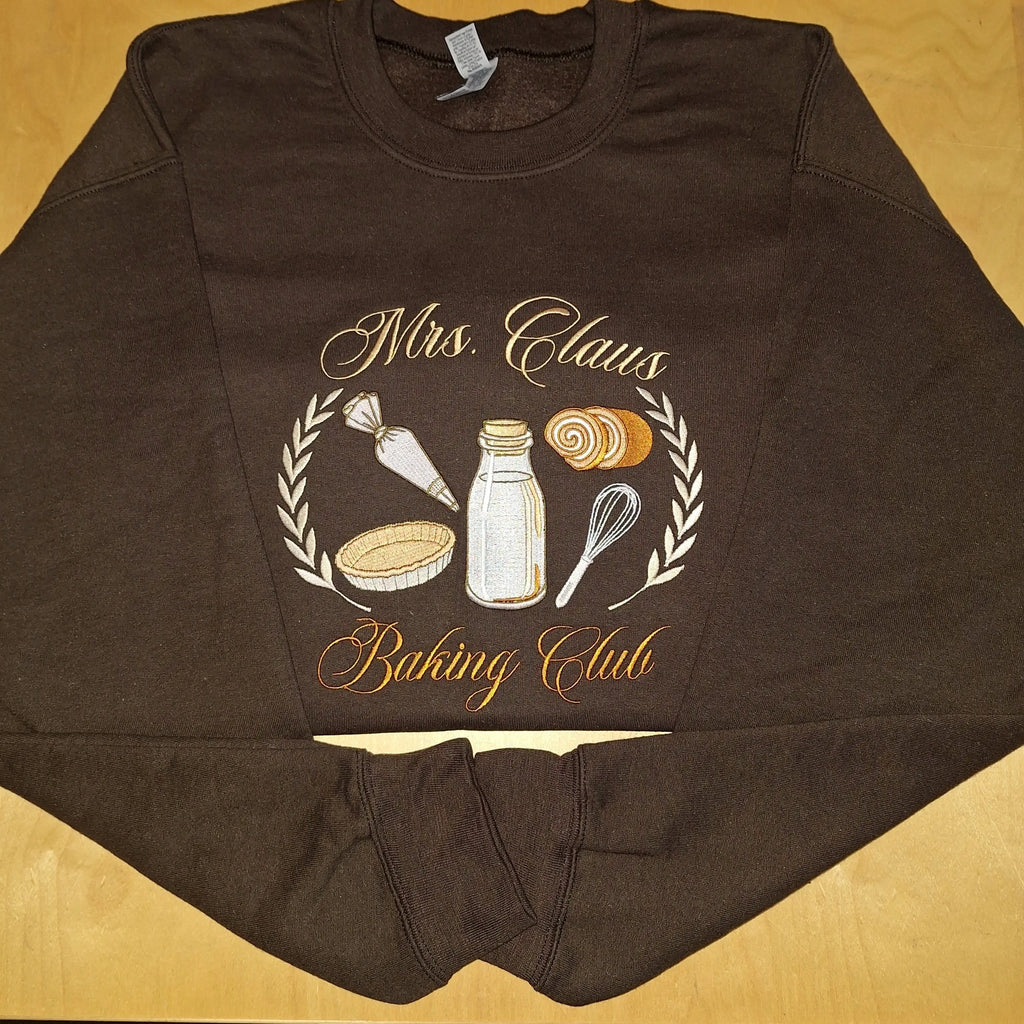 Mrs. Claus Baking Club Sweatshirt