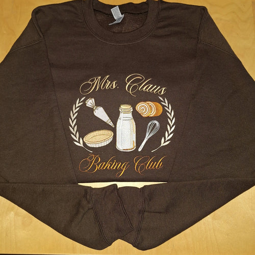 Mrs. Claus Baking Club Sweatshirt
