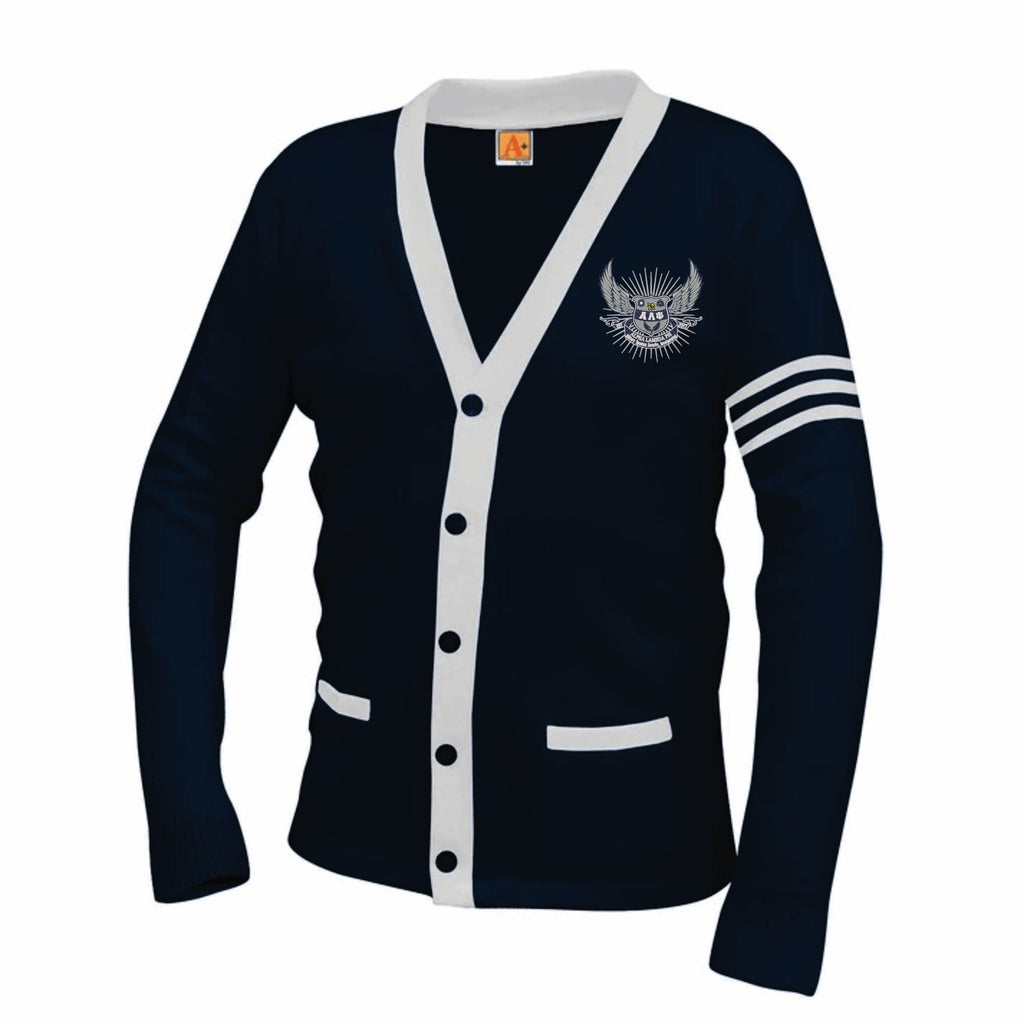 Preorder ΑΛΨ Sorority Cardigan (Navy)