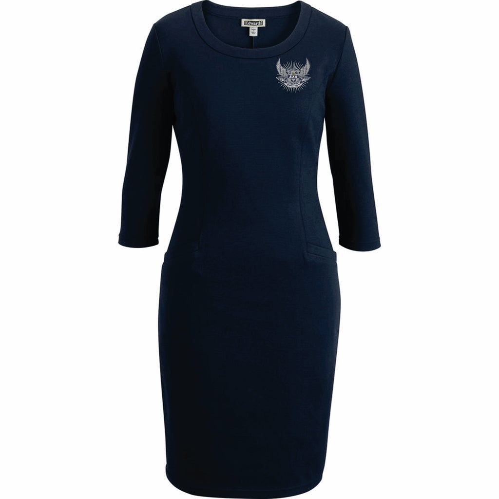 Preorder ΑΛΨ Sorority Dress (Navy)