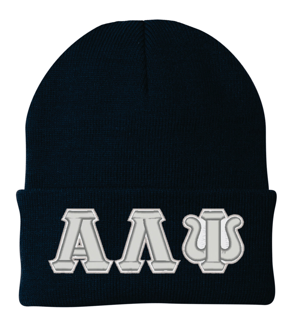 ΑΛΨ 3D Puff Beanies