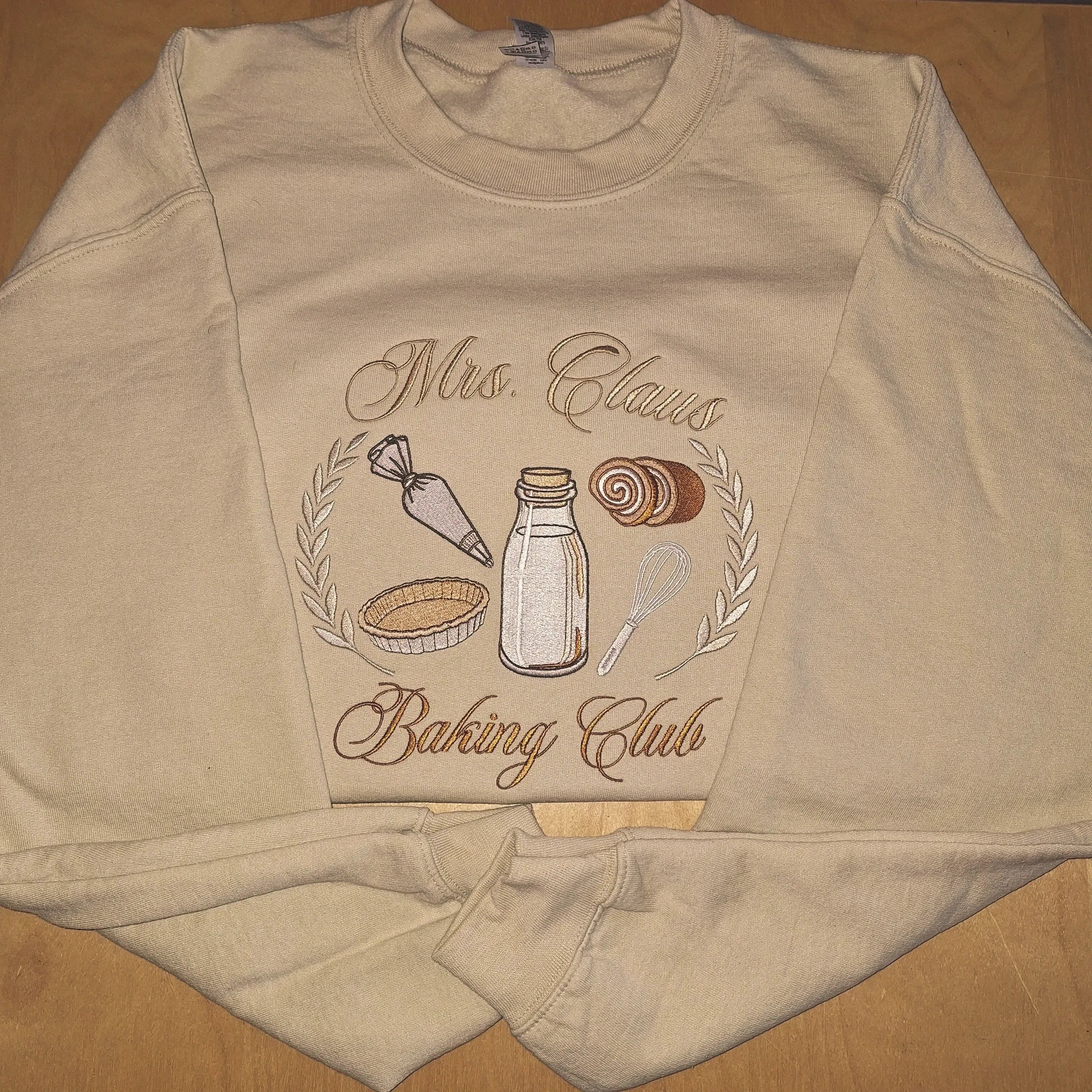 Mrs. Claus Baking Club Sweatshirt